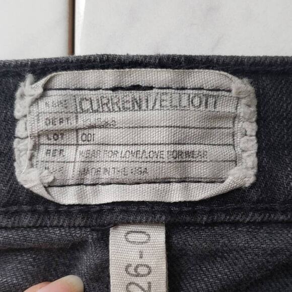 CURRENT ELLIOTT GRAY STRAIGHT LEG JEANS SIZE 26 - Picture 2 of 9